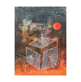Roberto Matta, L'ame est une Couronne, 1977, from "Un Saison en Enfer"; aquatint and etching on paper