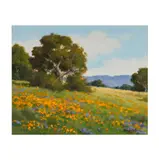 David Chapple, April Color, oil on artist board