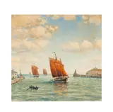 William A. Coulter, Harbor Scene