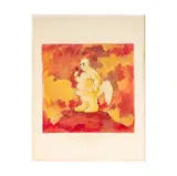 Chuck Agro, Fadder 11, c. 1992, mixed media on paper