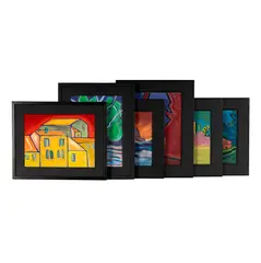 Lucette Bourdin, Six Works, each: pastel on paper each