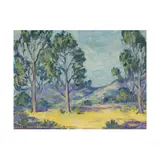 Sara Kolb Danner, Landscape, oil on board