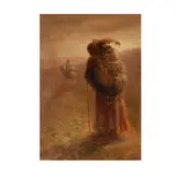 Levina Baker Hill, Native American Mother and Child, oil on board