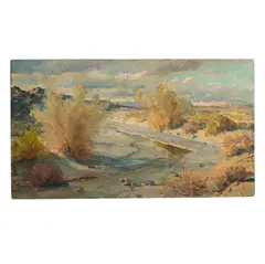 William Darling, Desert Symphony, oil on canvas mounted to Masonite