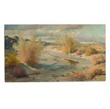 William Darling, Desert Symphony, oil on canvas mounted to Masonite
