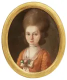 Nicholas Vincent Boudet, Portrait of a Lady, oil on canvas