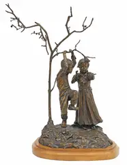 Glenna Goodacre, Small Miracles, Patinated bronze sculpture