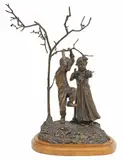 Glenna Goodacre, Small Miracles, Patinated bronze sculpture