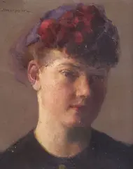 Robert Brackman, Thelma, oil on canvas