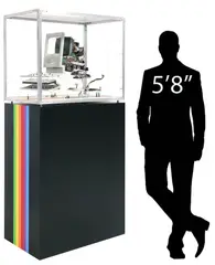 John Anthony Peralta, Over the Rainbow, Contemporary mixed media exploding diagram sculpture