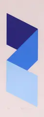 John Murray, Abstract Geometric Composition, silkscreen print in colors on paper