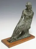 Charles Umlauf, Seated Muse, Patinated bronze sculpture