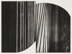 Elvia Perrin, Bridge, intaglio print on paper