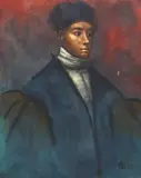 Otis Dare Huband Jr., The Actor, oil on canvas