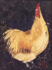 Suzanne Peck, Jake, oil on Masonite