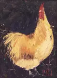 Suzanne Peck, Jake, oil on Masonite