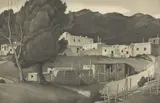 Charles M. Capps, Taos, aquatint etching on paper