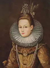 Ochmichen, Portrait of Isabella Clara Eugenia von Habsburg, oil on canvas