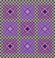Victor Vasarely, Jalons VI, silkscreen print in colors on paper