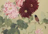 Rakusan Tsuchiya, Rakusan Kachou Gafu (Rokusan's Album of Birds and Flowers), woodblock print on paper