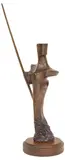 Travis Raymond Ogden Jr., The Guardian, Patinated bronze sculpture