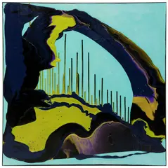 Architectural Echoes #2 by Petronella Greer, Gallery-wrapped acrylic on canvas, sold Aug 2026