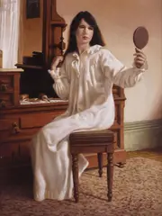 Jim Daly, At the Vanity, oil on board