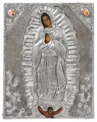 Isabel Creixell, An Exhibition of Icons: Isabel Creixell, Religious oil painted icon on wood panel