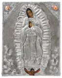 Isabel Creixell, An Exhibition of Icons: Isabel Creixell, Religious oil painted icon on wood panel