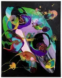 Petronella Greer, Family Bond, Gallery-wrapped acrylic on canvas