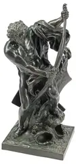 Jacques Bousseau, Eug. Cornu Fondeur, Patinated bronze figure