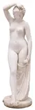 Salvatore Florenti Albano, Draped Female Beauty, Life-sized carved marble sculpture