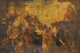 Peter Paul Rubens, The Rape of the Sabine Women, oil on canvas