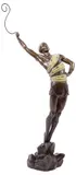 Erté, Le Danseur (The Dancer), Limited-edition Art Deco style cold-painted bronze sculpture
