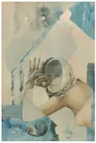 Pol Mara, Les Sables de l'Aurore (The Sands of Dawn), color lithograph on Steinbach paper