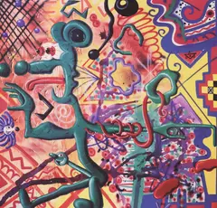Kenny Scharf, Ratfinkbonerthunk, giclee print in colors on Arches wove paper
