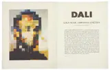 Gala Nude/ Abraham Lincoln by Salvador Dalí, offset lithograph with heavy embossing on paper, sold May 2026