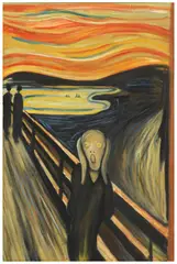 The Scream by Edvard Munch, acrylic on canvas, sold May 2026