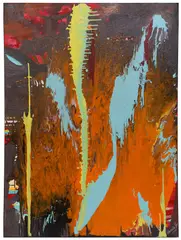 Tectonic Drift by Petronella Greer, Gallery-wrapped acrylic on canvas, offered May 2026