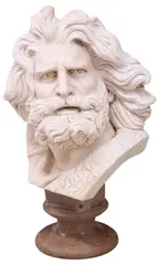 François Rude, Head of a Gaul, Large carved marble bust