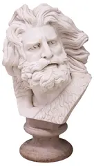 François Rude, Head of a Gaul, Large carved marble bust
