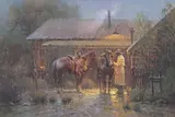 G. Harvey, Texas Rancher, limited-edition print on paper