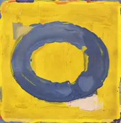 Bram Bogart, Noon Moon, color aquagravure on paper