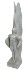 Francesco Spanghero, Nike (Goddess of Victory), Large carved marble sculpture