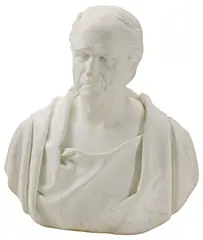 Peter Stephenson, Portrait Bust of a Gentleman, Carved marble sculpture