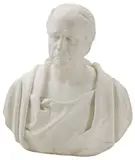 Peter Stephenson, Portrait Bust of a Gentleman, Carved marble sculpture