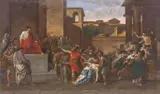 Guillaume Guillon-Lethière, The Death of Virginia, oil on canvas