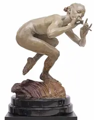 Richard MacDonald, Piper, Bronze sculpture
