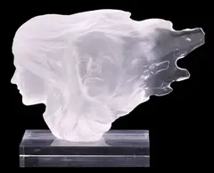 Frederick Hart, Herself, Clear acrylic resin sculpture