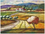 Slava Brodinsky, sand, oil